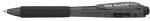 Długopis żelowy WOW  K437CR/A czarny pstryk.gum.uchwyt PWNTEL