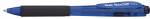 Długopis żelowy WOW  K437CR/C niebieski pstryk.gum.uchwyt PWNTEL