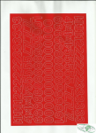 CYFRY samop. 2cm (8) czerwone ARTDRUK