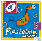 Plastelina szkolnaAS 6kol. ASTRA 303 219001     83811909