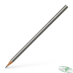 Ołówek SPARKLE B srebrny metalizowany z krysz FC118317 FABER-CASTELL