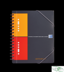Kołonotatnik A5+ 80K kratka PP OXFORD Meetingbook International 100102104