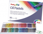 Kredki pastele olejne PENTEL 50kolorów PHN50