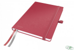 Notatnik LEITZ Complete A5 twarda oprawa 80k czerwony kratka