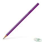 Ołówek SPARKLE B fioletowy z kryształkami FC118315 FABER-CASTELL