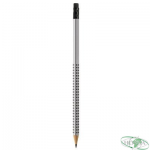 Ołówki GRIP 2001/B z Gumką FABER-CASTELL (12sztuk)