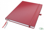Notatnik LEITZ Complete A4 80k czerwony w kratkę 44710025