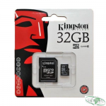 Pamięć MicroSD KINGSTON 32GB MicroSDHC CL10 SDC10G2/32GB
