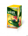 Herbata VITAX FAMILY Owocowy Raj (20 saszetek) 48g bez zawieszki