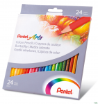 Kredki ołówkowe PENTEL 24 kolory CB8-24 CB8-24