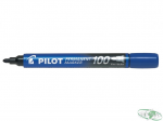 Markery permanentne SCA-100 (15+5sztuk gratis) niebieski XXL PILOT