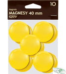 Magnesy 40mm GRAND żółte     (10)^ 130-1704