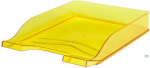 Półka na dokumenty przezroczysta żółta 100553685 BANTEX