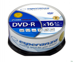 Płyty DVD-R ESPERANZA 4.7GB X16 CAKE BOX 25szt. 1110