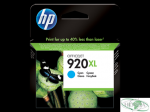 Tusz HP 920XL (CD972AE) niebieski 700str OfficeJet 6000/6500